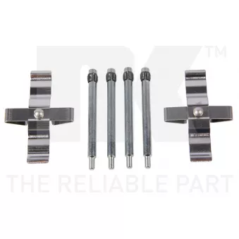 Kit d'accessoires, plaquette de frein à disque NK [79331794]