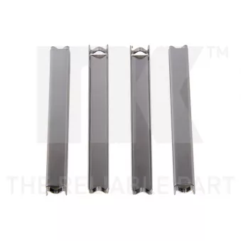 Kit d'accessoires, plaquette de frein à disque NK OEM A1634200320