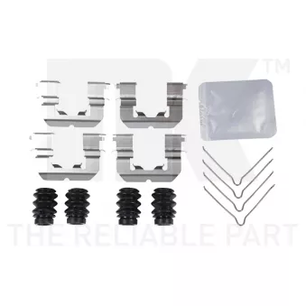 Kit d'accessoires, plaquette de frein à disque NK OEM 58101C8A50
