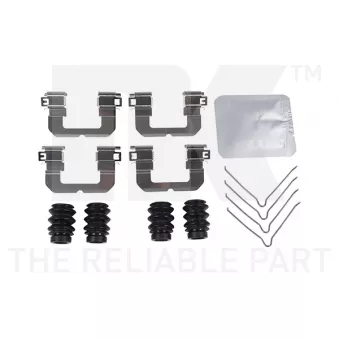Kit d'accessoires, plaquette de frein à disque NK OEM 58101G2A10