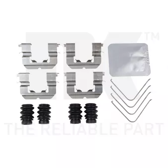 Kit d'accessoires, plaquette de frein à disque NK OEM 58101H5A25