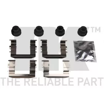 NK 79341872 - Kit d'accessoires, plaquette de frein à disque