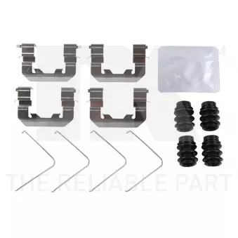 Kit d'accessoires, plaquette de frein à disque NK OEM 58101A4A17