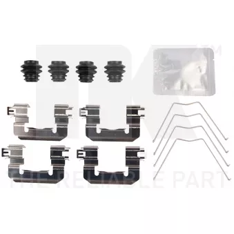 NK 7935982 - Kit d'accessoires, plaquette de frein à disque