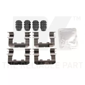 Kit d'accessoires, plaquette de frein à disque NK [7935985]