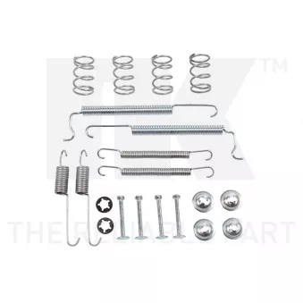 Kit d'accessoires, mâchoires de frein de stationnement NK 7936628