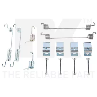 Kit d'accessoires, mâchoires de frein de stationnement NK 7940735