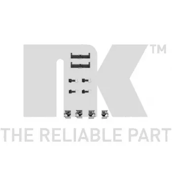 Kit d'accessoires, plaquette de frein à disque NK 7945034