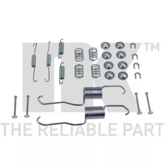 Kit d'accessoires, mâchoire de frein NK 79450886