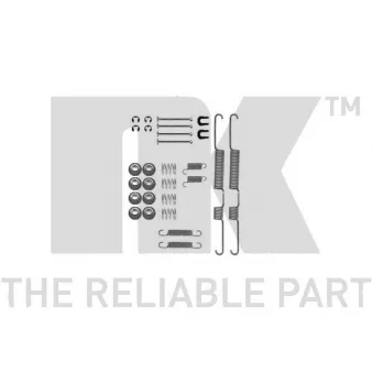 NK 7945730 - Kit d'accessoires, mâchoire de frein