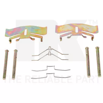 Kit d'accessoires, plaquette de frein à disque NK 7945964