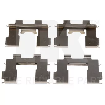 Kit d'accessoires, plaquette de frein à disque NK 7952630