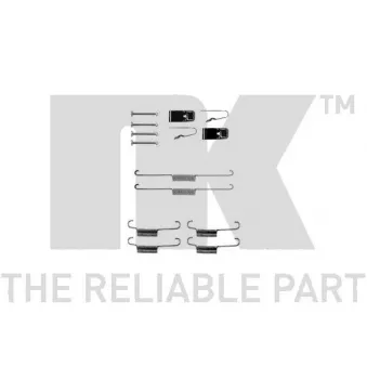 Kit d'accessoires, mâchoire de frein NK OEM 2280723000