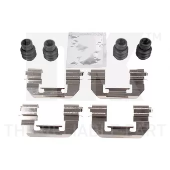 NK 79930011 - Kit d'accessoires, plaquette de frein à disque