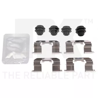 NK 79991008 - Kit d'accessoires, plaquette de frein à disque