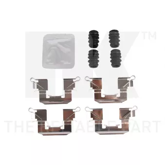 NK 79991026 - Kit d'accessoires, plaquette de frein à disque