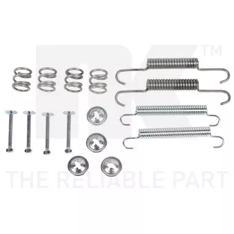 Kit d'accessoires, mâchoires de frein de stationnement NK 79991039