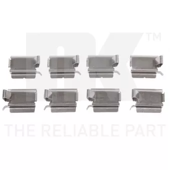 Kit d'accessoires, plaquette de frein à disque NK 79991820