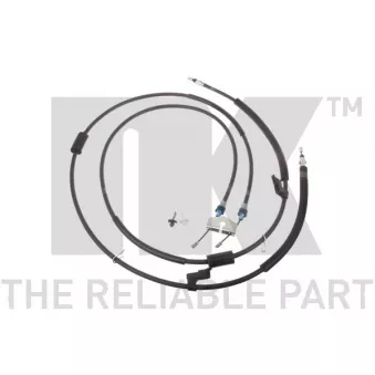 Tirette à câble, frein de stationnement NK OEM 3M512A603FC