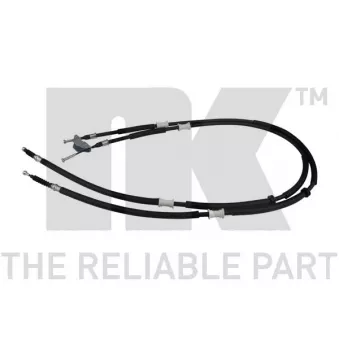 Tirette à câble, frein de stationnement NK OEM 13153654