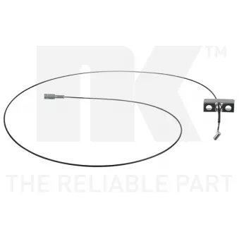 Tirette à câble, frein de stationnement NK OEM 8201018831