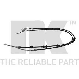 Tirette à câble, frein de stationnement NK OEM 522618