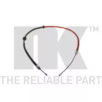 Tirette à câble, frein de stationnement NK OEM 8200694016