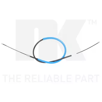 Tirette à câble, frein de stationnement NK OEM 7700427498