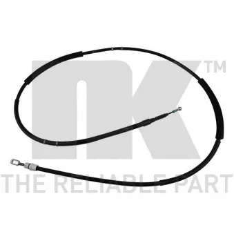 Tirette à câble, frein de stationnement NK OEM 8E0609722AG