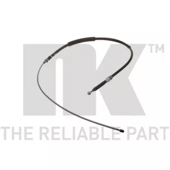 Tirette à câble, frein de stationnement NK OEM 1K0609721BG