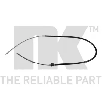 Tirette à câble, frein de stationnement NK OEM 6X0609721C