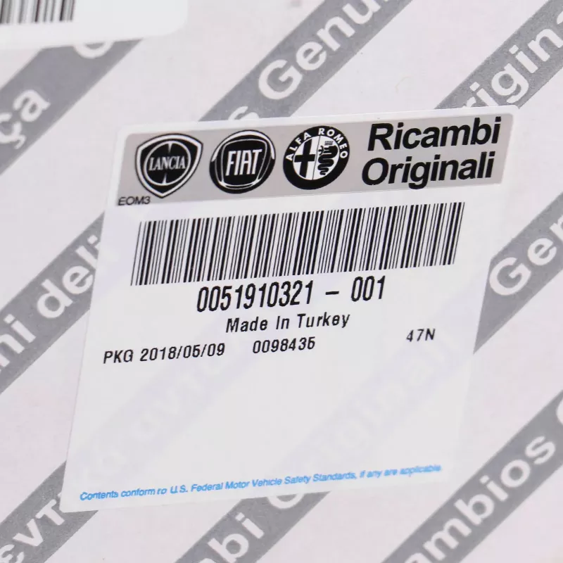 Support de montage de roue de secours OE 51910321 - Visuel 1