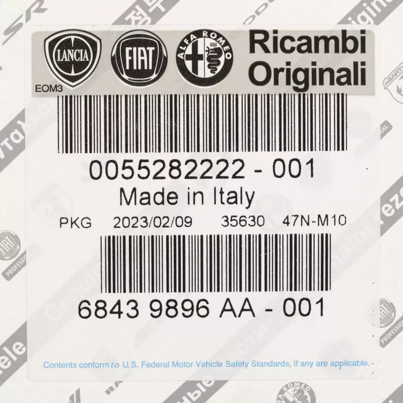 Courroie crantée OE 55282222 - Visuel 2