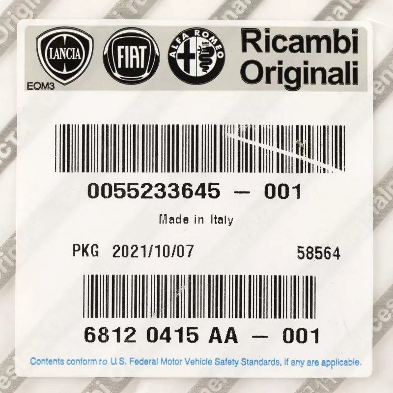 Joint, pompe à vide OE 55233645 - Visuel 2