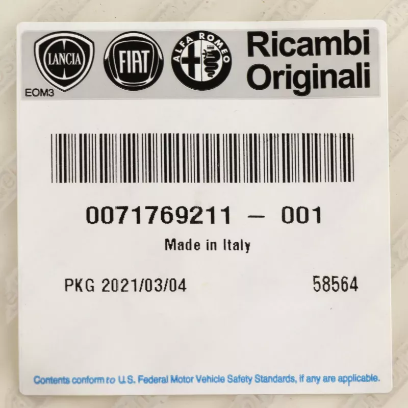 Joint, pompe à vide OE 71769211 - Visuel 1