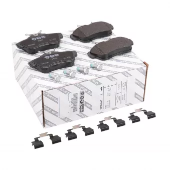 Jeu de 4 plaquettes de frein arrière OE OEM 1611839580