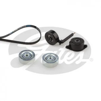 Jeu de courroies trapézoïdales à nervures GATES K015PK2020