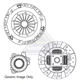 NATIONAL CK9796-37 - Kit d'embrayage