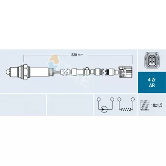 Sonde lambda FAE OEM 36531RRA013