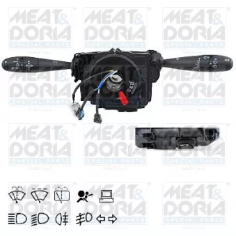Commutateur de colonne de direction MEAT & DORIA OEM 96773906XT