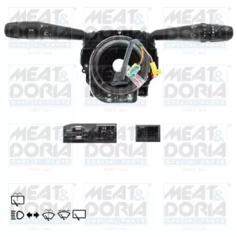 Commutateur de colonne de direction MEAT & DORIA 231804 pour FIAT 500X 1.3 - 150cv