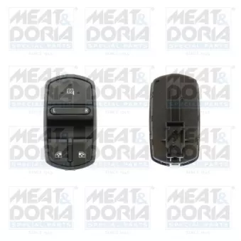 Interrupteur, lève-vitre avant gauche MEAT & DORIA 26499 pour OPEL CORSA 1.2 - 69cv