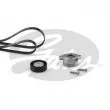 GATES K036PK1173 - Jeu de courroies trapézoïdales à nervures
