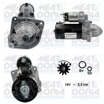 Démarreur MEAT & DORIA OEM 8029647