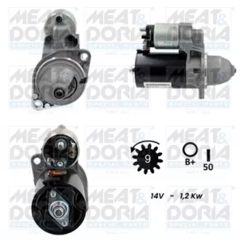 Démarreur MEAT & DORIA OEM 58402460