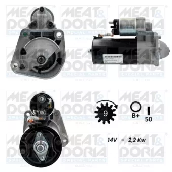 Démarreur MEAT & DORIA OEM 8602355