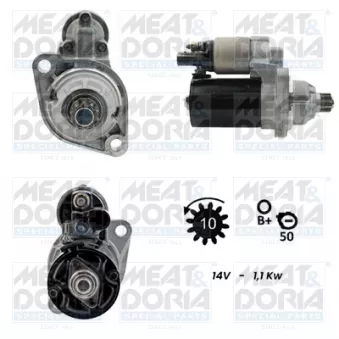 Démarreur MEAT & DORIA OEM 02M911023G