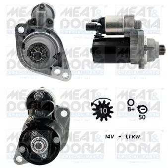 Démarreur MEAT & DORIA OEM 02Z911023GX