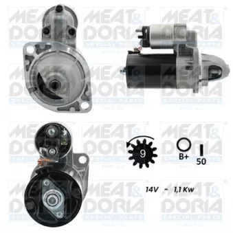 Démarreur MEAT & DORIA OEM 63221536