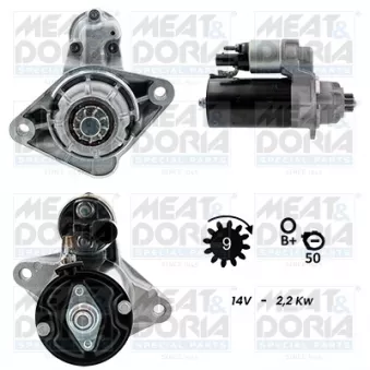 Démarreur MEAT & DORIA OEM 070911023C